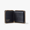 COMME des GARÇONS WALLET Rubber Dot Half Zip Wallet / Black 3