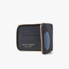 COMME des GARÇONS WALLET Rubber Dot Half Zip Wallet / Black 5