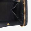 COMME des GARÇONS WALLET Rubber Dot Half Zip Wallet / Black 9
