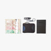 COMME des GARÇONS WALLET Rubber Dot Half Zip Wallet / Black 2
