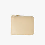 COMME des GARÇONS WALLET Classic Half Zip Wallet / Off White 1