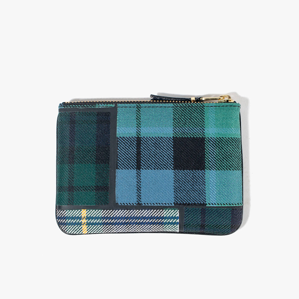 Comme des online garcons wallet tartan