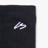 Livestock Embroidered Socks Black / White 3