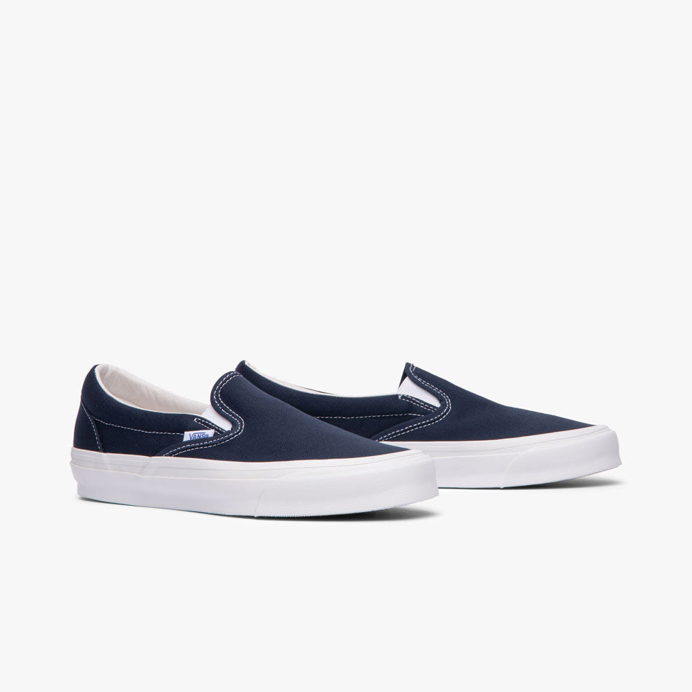 Vans slip on bleu marine deals