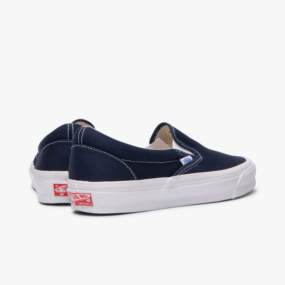 Vans slip on bleu marine sales